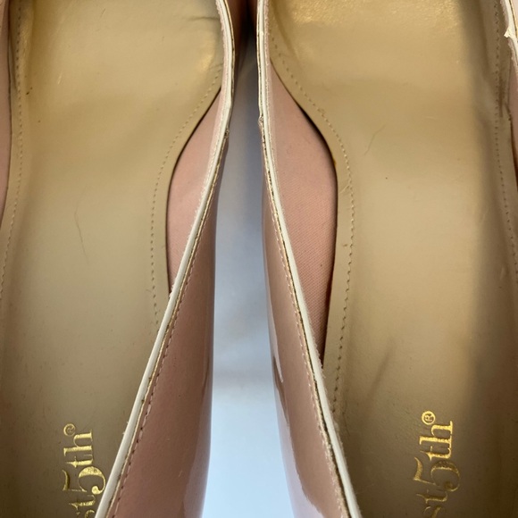 East 5th Women’s Peep Toe Pumps, Size 9 1/2 M, Champagne Pink, 3” heels. - Picture 7 of 8